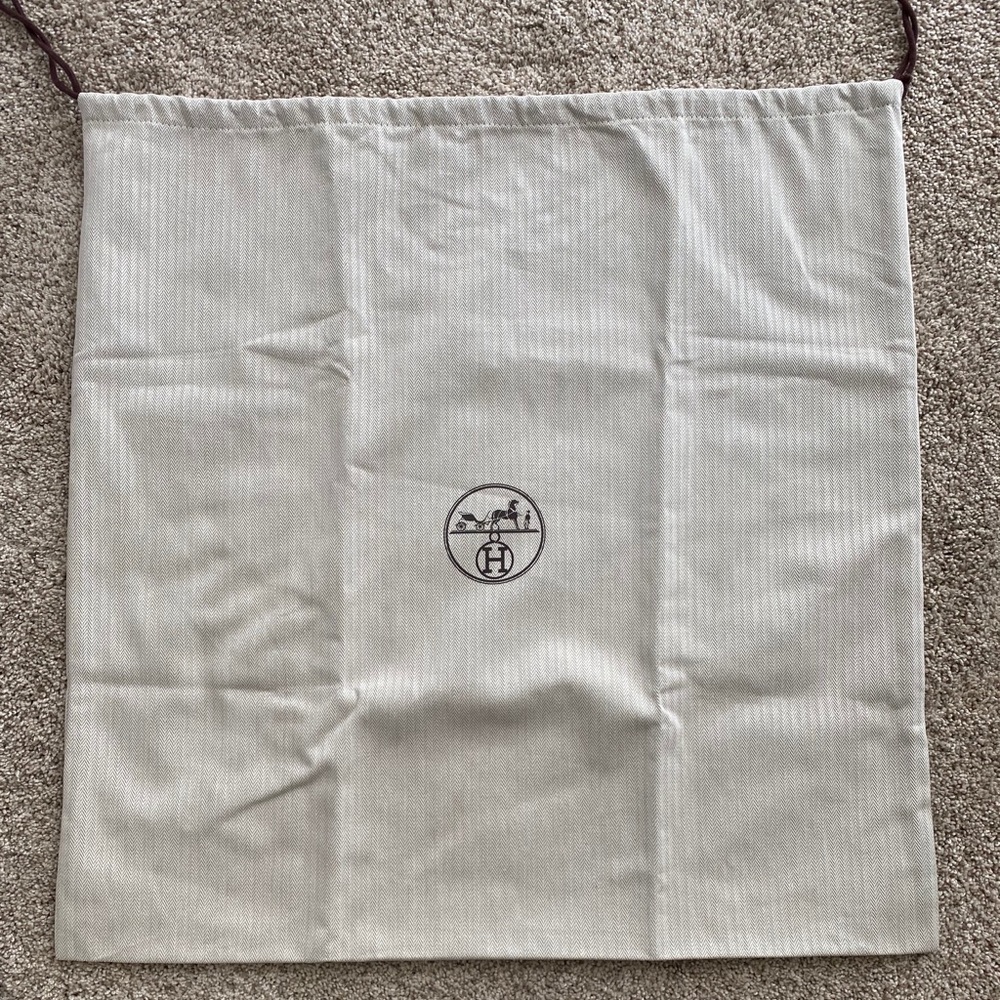 Hermès pillow dust bag